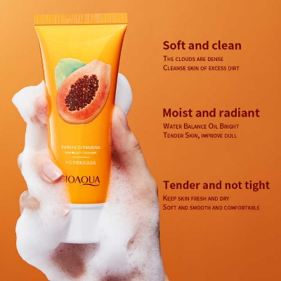 Picture of Bioaqua Papaya Purifying Cleanser Face Wash- 100g