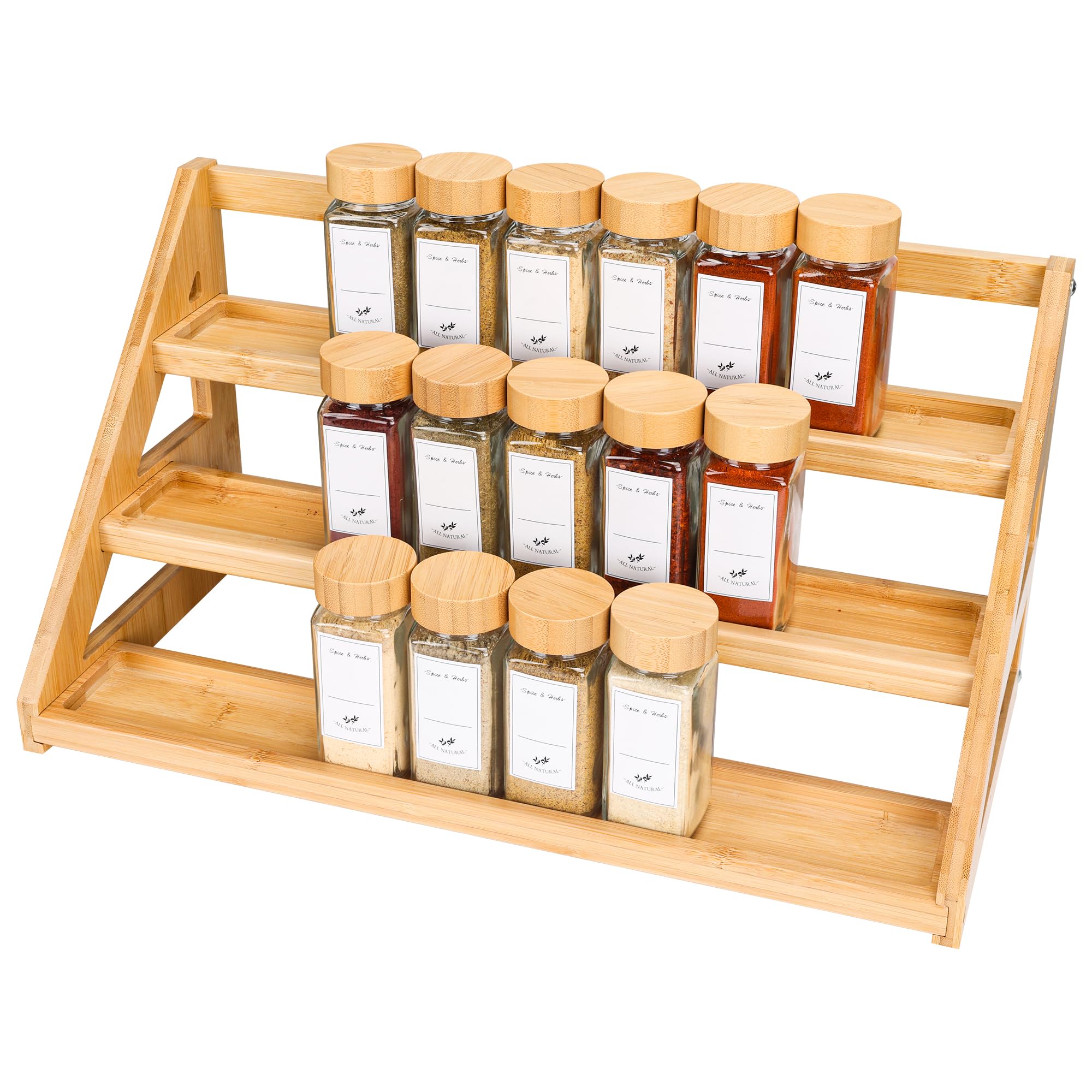 Picture of Kitchen storage rack multi Functional Kitchen Rack organizer Shelve Jar Rack Storage