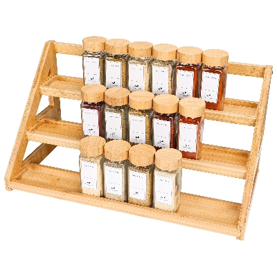 Picture of Kitchen storage rack multi Functional Kitchen Rack organizer Shelve Jar Rack Storage
