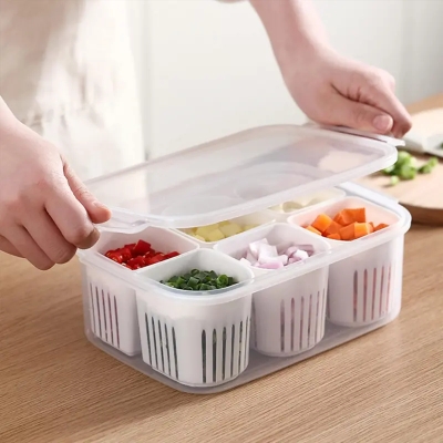 Picture of Kitchen Food Organizer Refrigerator Storage Box