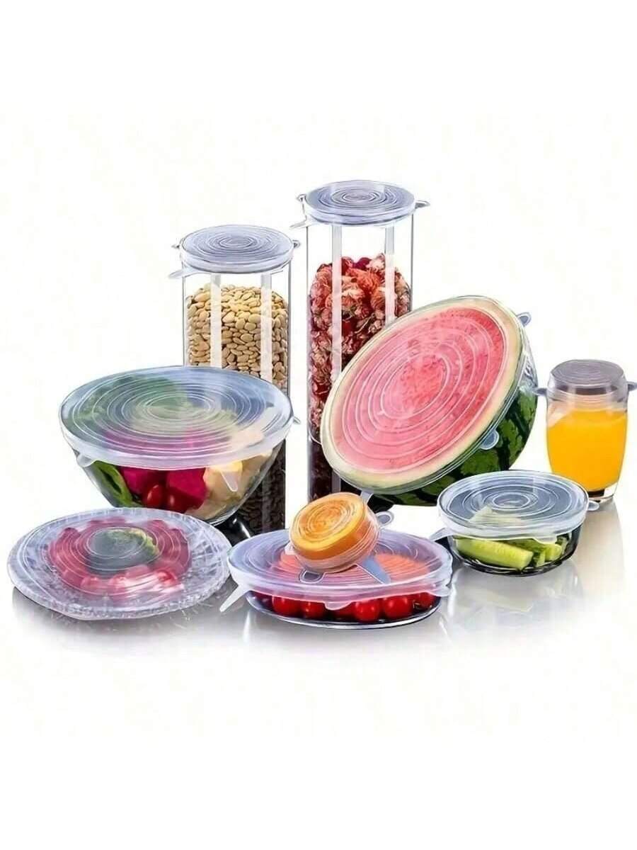 Picture of 6 Pcs Silicon Food Cover