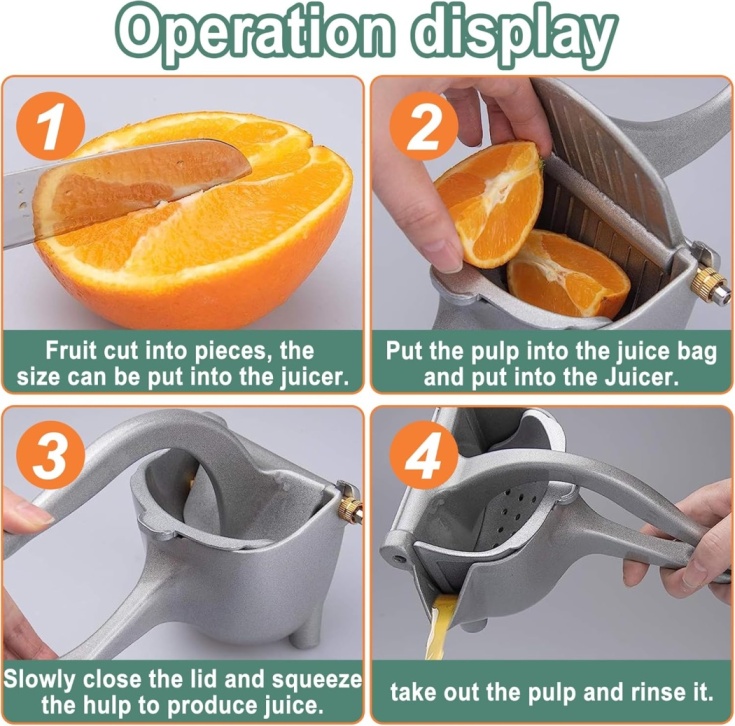 Picture of Instant Fruit Juicer Hand Press