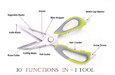 Picture of 8-In-1 Multifunctional Kitchen Scissors