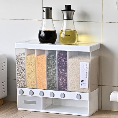 Picture of Wall Mounted Divided Food Dispenser-10KG