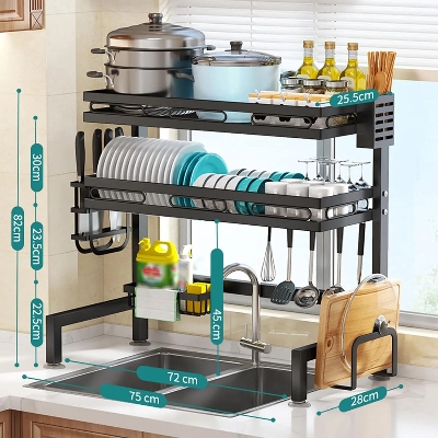 Picture of 2 Layer Over Sink Organizer Rack