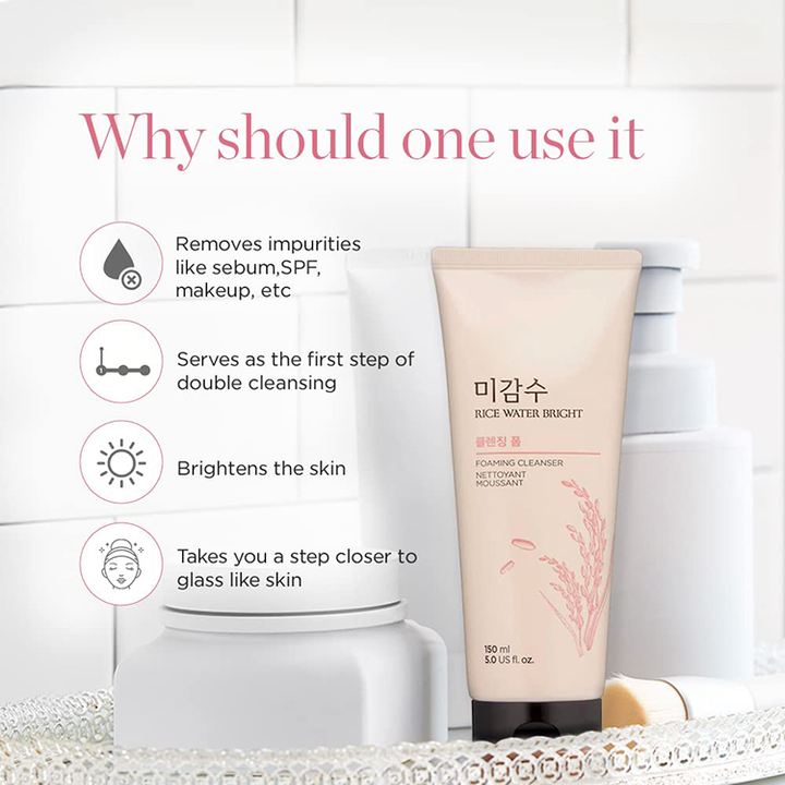 Picture of Korean Foaming cleanser nettoyant moussant Face wash