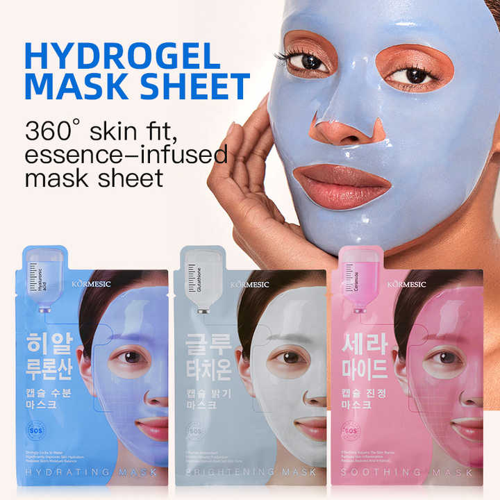 Picture of Korean Deep Hydration Soothing Moisturizing Whitening Face Sheet Mask