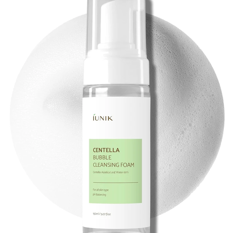 Picture of iUNIK Centella Bubble Cleansing Foam, Face wash