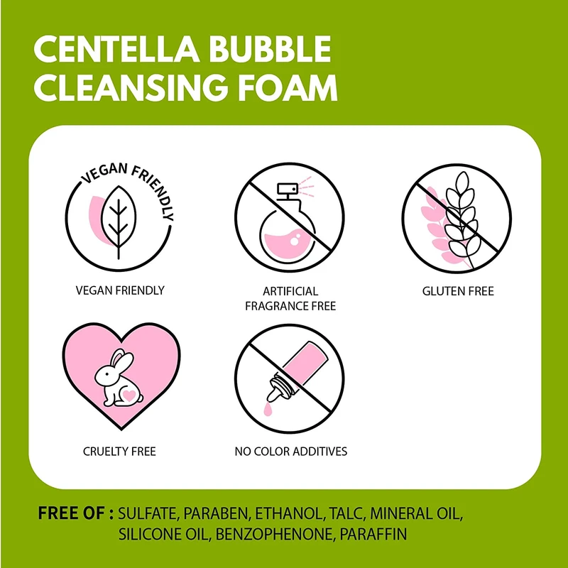 Picture of iUNIK Centella Bubble Cleansing Foam, Face wash