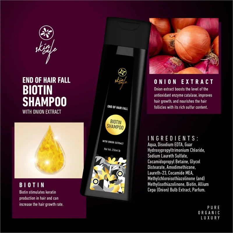 Picture of Skin Cafe Biotin Hair Fall Shampoo