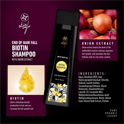 Picture of Skin Cafe Biotin Hair Fall Shampoo