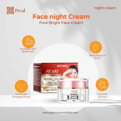 Picture of Natural Pearl Whitening & Anti Aging Cream, Night cream