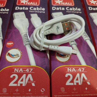 Picture of Fast Charging Cable - Micro USB Cable/ Type B Cable, Charge your mobile/ Tab safely with high transmission speed