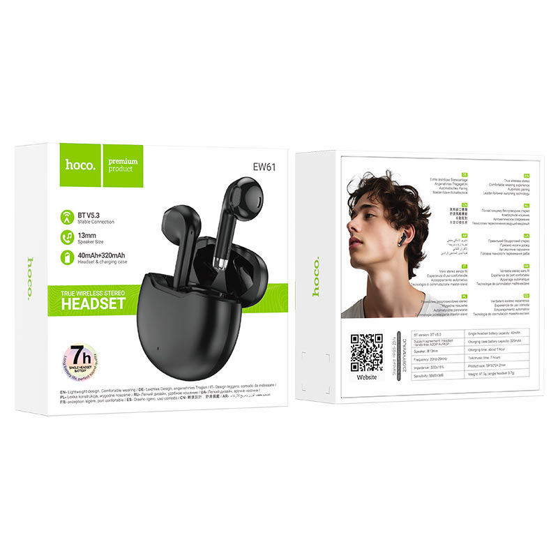 Picture of Hoco EW61 June Bluetooth Wireless Earbuds