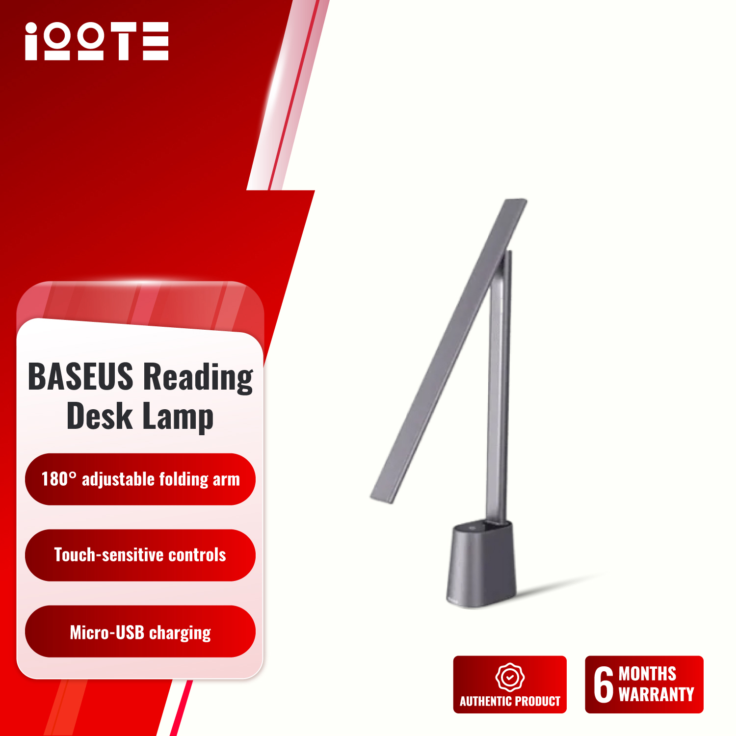 Xiaomi BASEUS Smart Eye Series Rechargeable Folding Reading Desk Lamp Smart Light  iOOTEonline shop bangladeshothoba.com