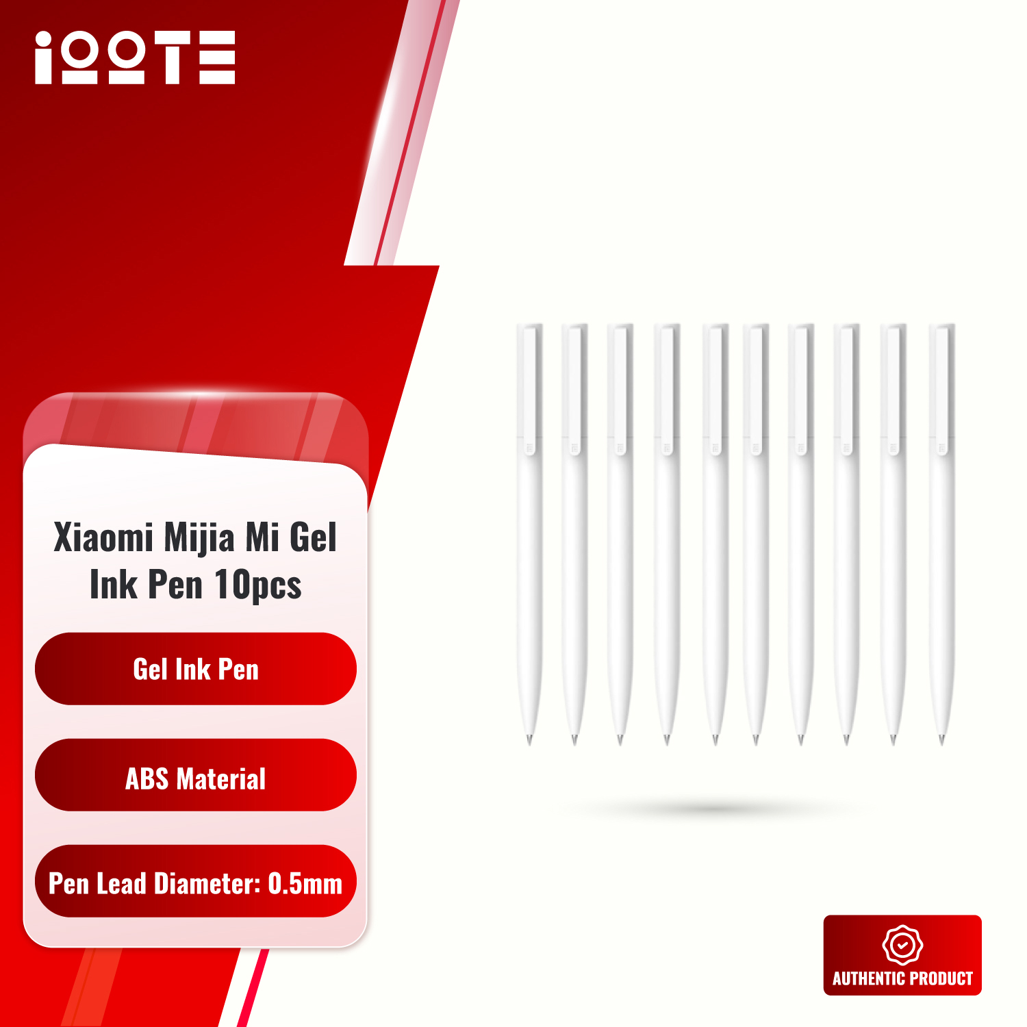 Xiaomi Mijia Mi Gel Ink Pen 10pcs  iOOTEonline shop bangladeshothoba.com