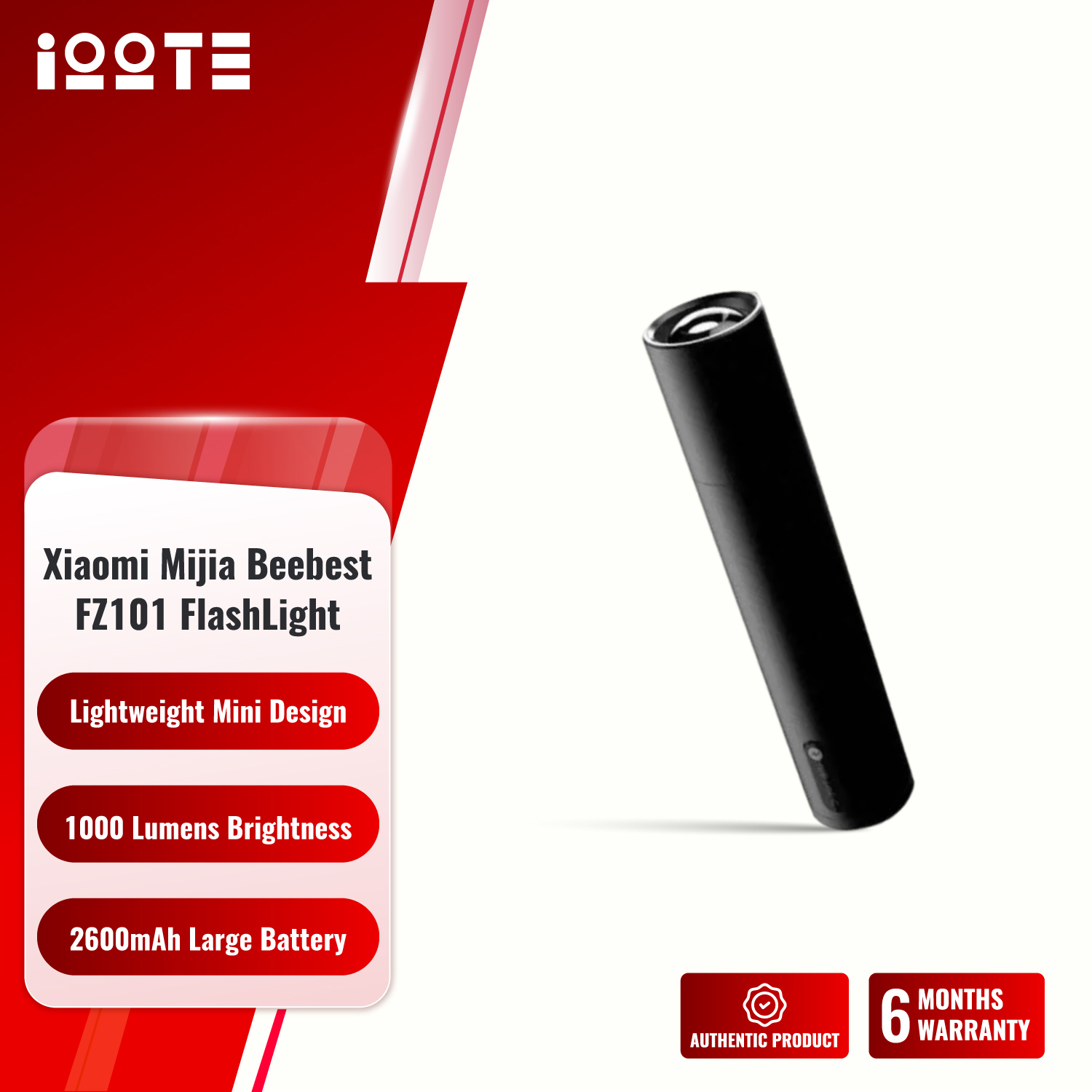 Xiaomi Mijia Beebest FZ101 Portable FlashLight 1000LM  iOOTEonline shop bangladeshothoba.com