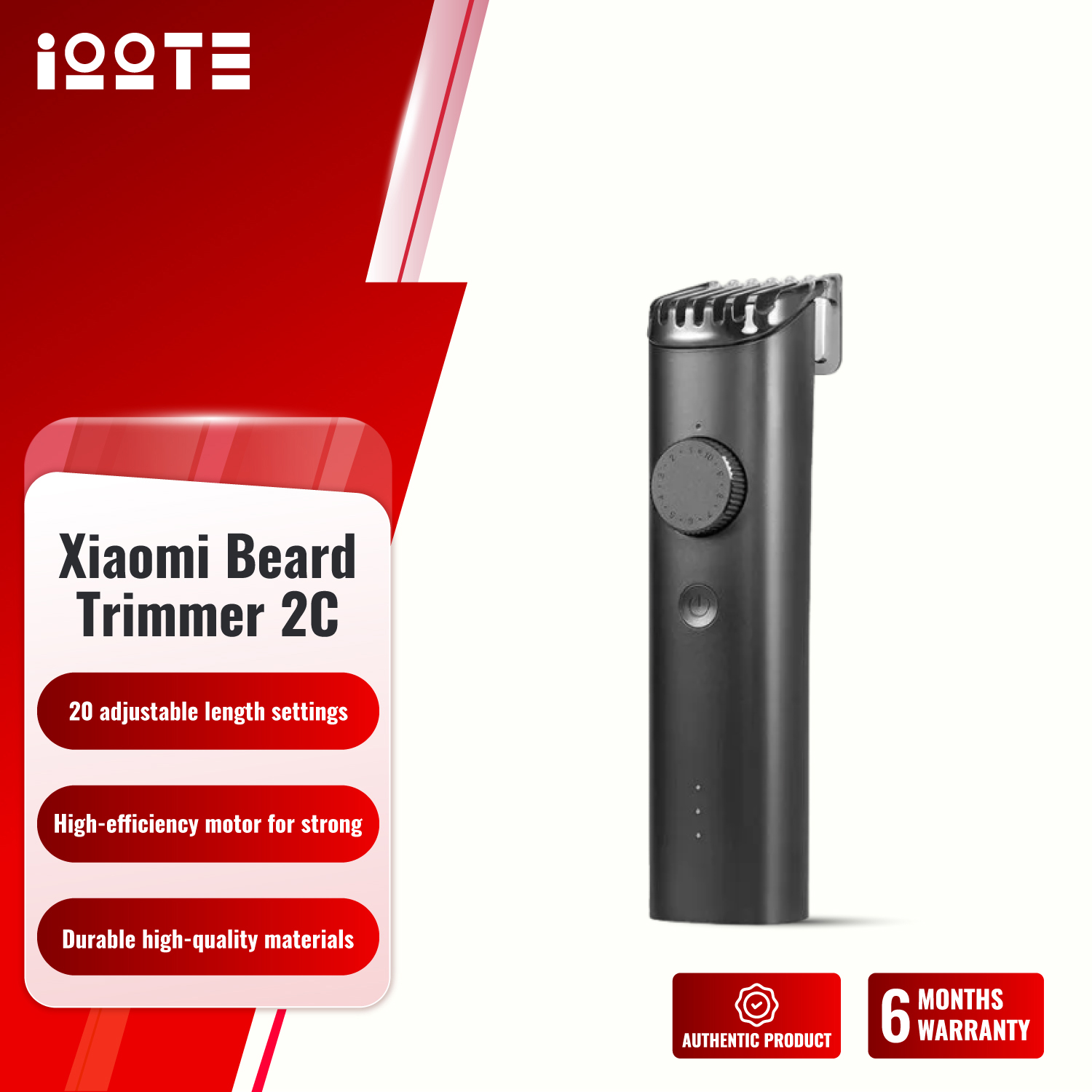 Xiaomi Beard Trimmer 2C  iOOTEonline shop bangladeshothoba.com