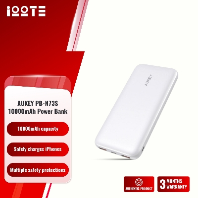 AUKEY [Germany] 🇩🇪 PB-N73S Basix Slim 10000mAh Ultra-Thin Power Bank with 18W PD  iOOTEonline shop bangladeshothoba.com