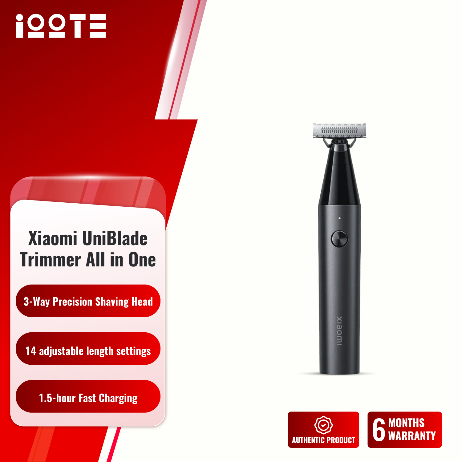 Xiaomi UniBlade Trimmer An All-In-One Grooming Kit  iOOTEonline shop bangladeshothoba.com