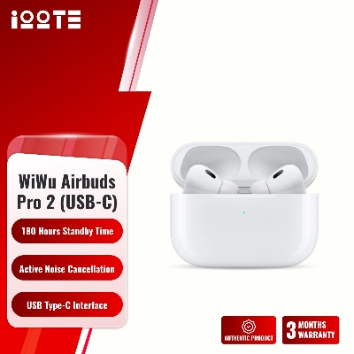 WiWU Airbuds Pro 2 ANC USB‐C  iOOTEonline shop bangladeshothoba.com