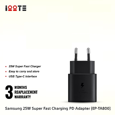 Samsung 25W Super Fast Charging PD Adapter (EP-TA800)  iOOTEonline shop bangladeshothoba.com