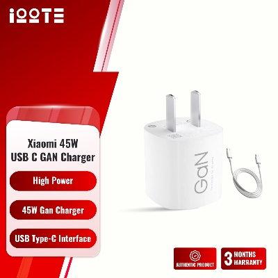 Xiaomi 45W USB-C GaN Charger [MDY-17-EA]  iOOTEonline shop bangladeshothoba.com