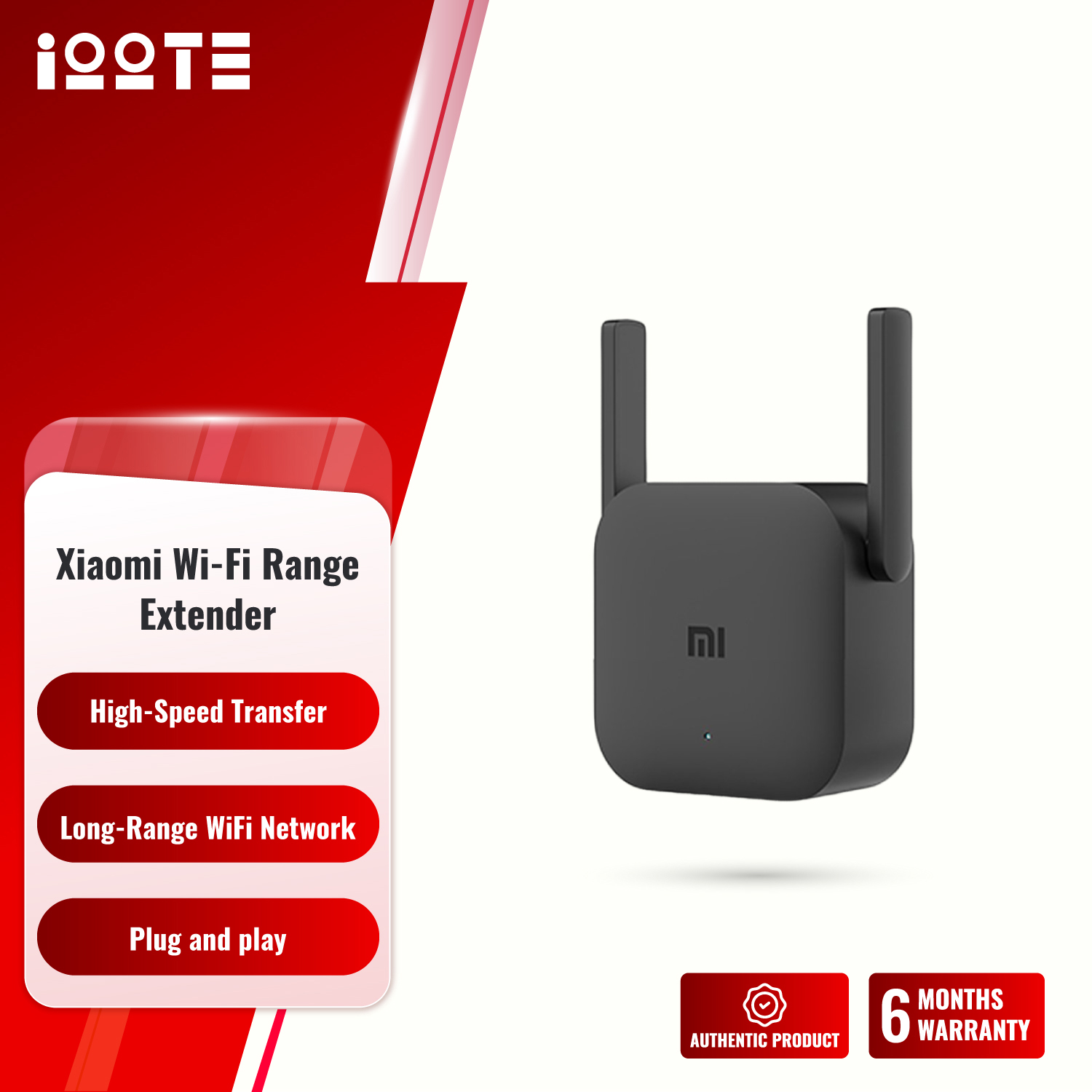 Xiaomi Wi-Fi Range Extender/Amplifier Pro R03  iOOTEonline shop bangladeshothoba.com