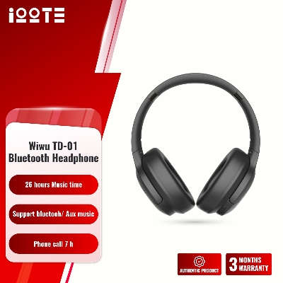 WiWU Stereo Bach Headset TD-01 Wireless Bluetooth Headphone  iOOTEonline shop bangladeshothoba.com
