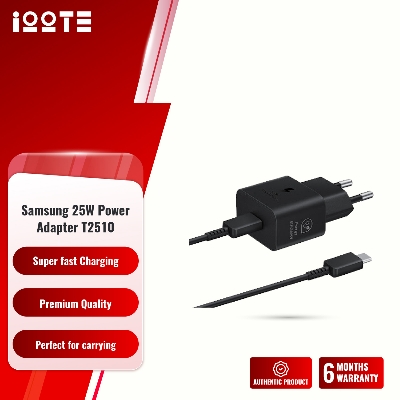Picture of Samsung 25W Power Adapter T2510 with USB Type-C to C Cable (3A/1m)