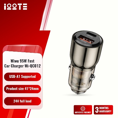 WIWU WI-QC012 95W PD+QC Kirsite Geek Fast Car Charger  iOOTEonline shop bangladeshothoba.com