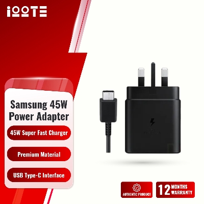 Samsung 45W Power Adapter with USB-C Cable (3 Pin) (EP-T4511)  iOOTEonline shop bangladeshothoba.com