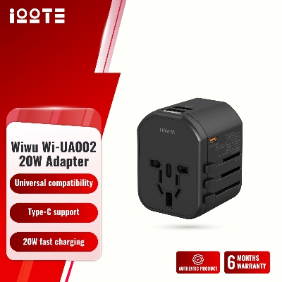 Wiwu Wi-UA002 20W Universal Travel Adapter  iOOTEonline shop bangladeshothoba.com