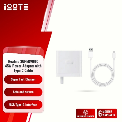 Picture of Realme SUPERVOOC 45W Power Adapter with Type C Cable
