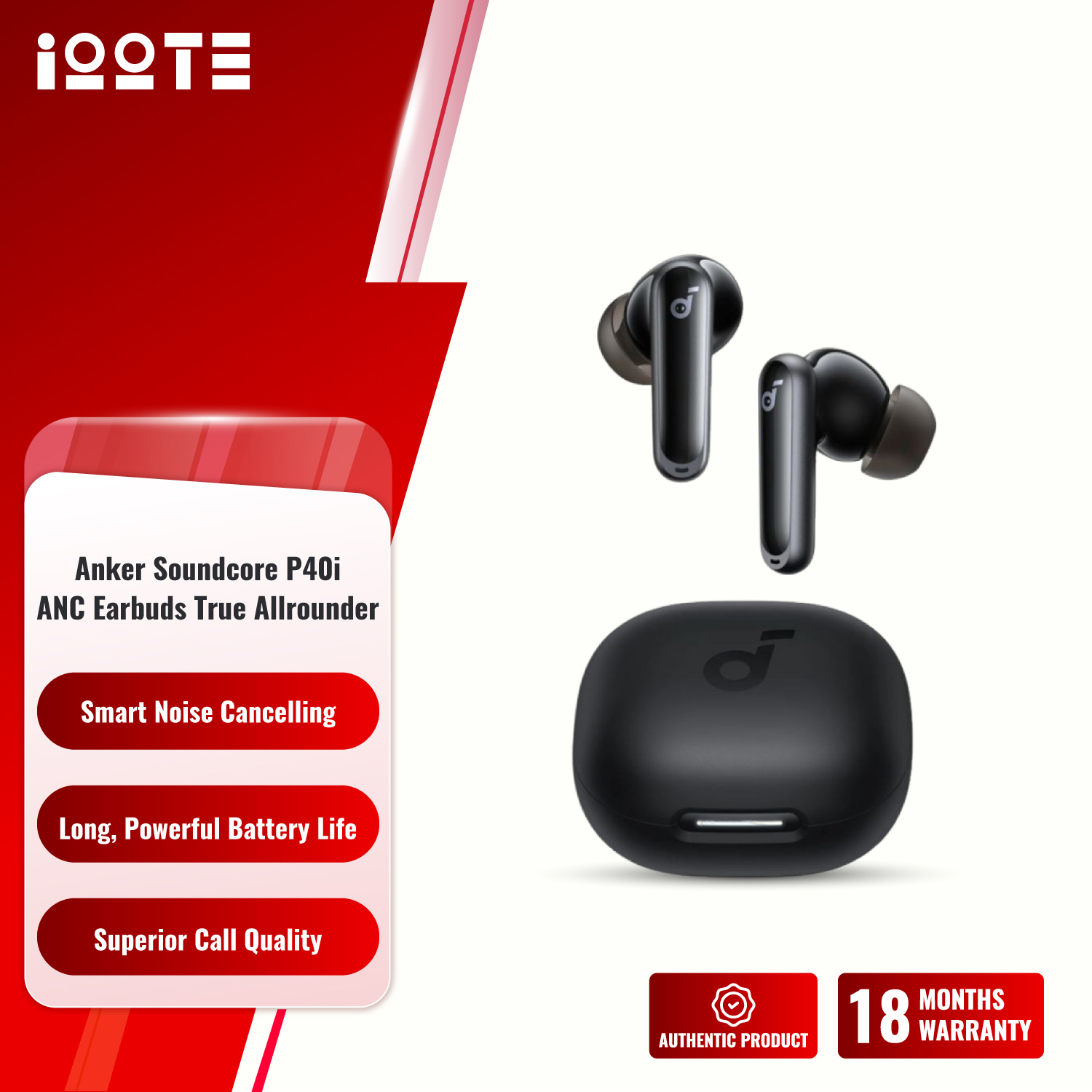 Picture of Soundcore P40i ANC Earbuds True Allrounder by Anker