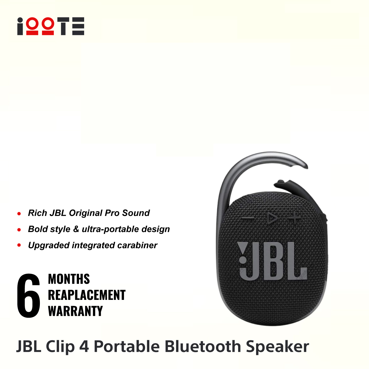 JBL Clip 4 Portable Bluetooth Speaker  iOOTEonline shop bangladeshothoba.com