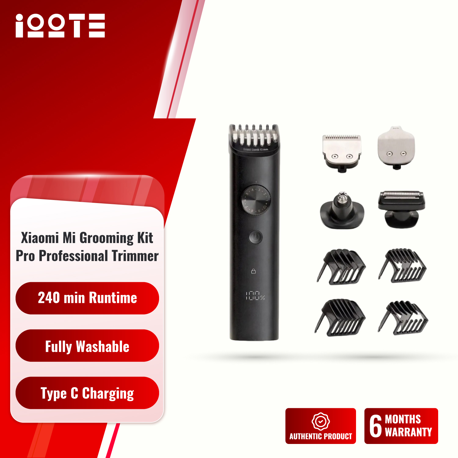 Picture of Xiaomi Mi Grooming Kit Pro Professional Styling Trimmer Body Grooming