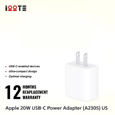 Apple 20W USB-C Power Adapter (A2305) US  iOOTEonline shop bangladeshothoba.com