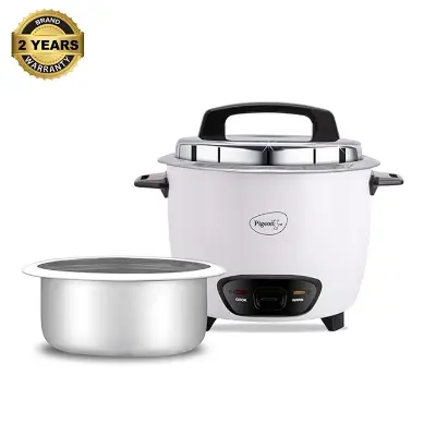Picture of Pigeon Joy+ 1.8 Liter Electric Rice Cooker 700W with Micro Switch Control to Keep your food warm up to 5 Hours (Best price)
