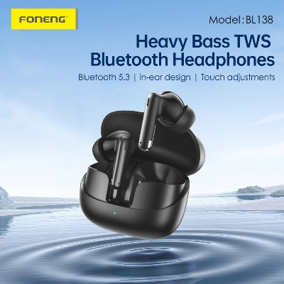 Picture of FONENG BL 138 In-Ear TWS BluetootH headset - Black