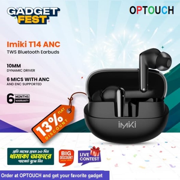 Picture of Imiki T14 ANC and ENC TWS Bluetooth Earbuds