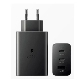 Picture of Samsung Original 65W Tri Port, Type-C & USB-A, Super Fast Charger