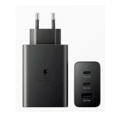 Picture of Samsung Original 65W Tri Port, Type-C & USB-A, Super Fast Charger