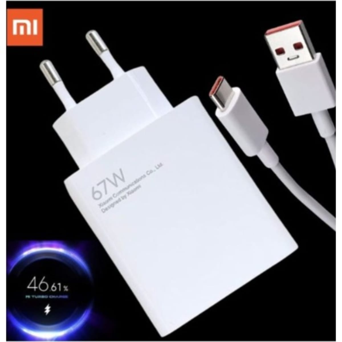 Picture of Xiaomi 67W GaN Charger with USB-C Cable