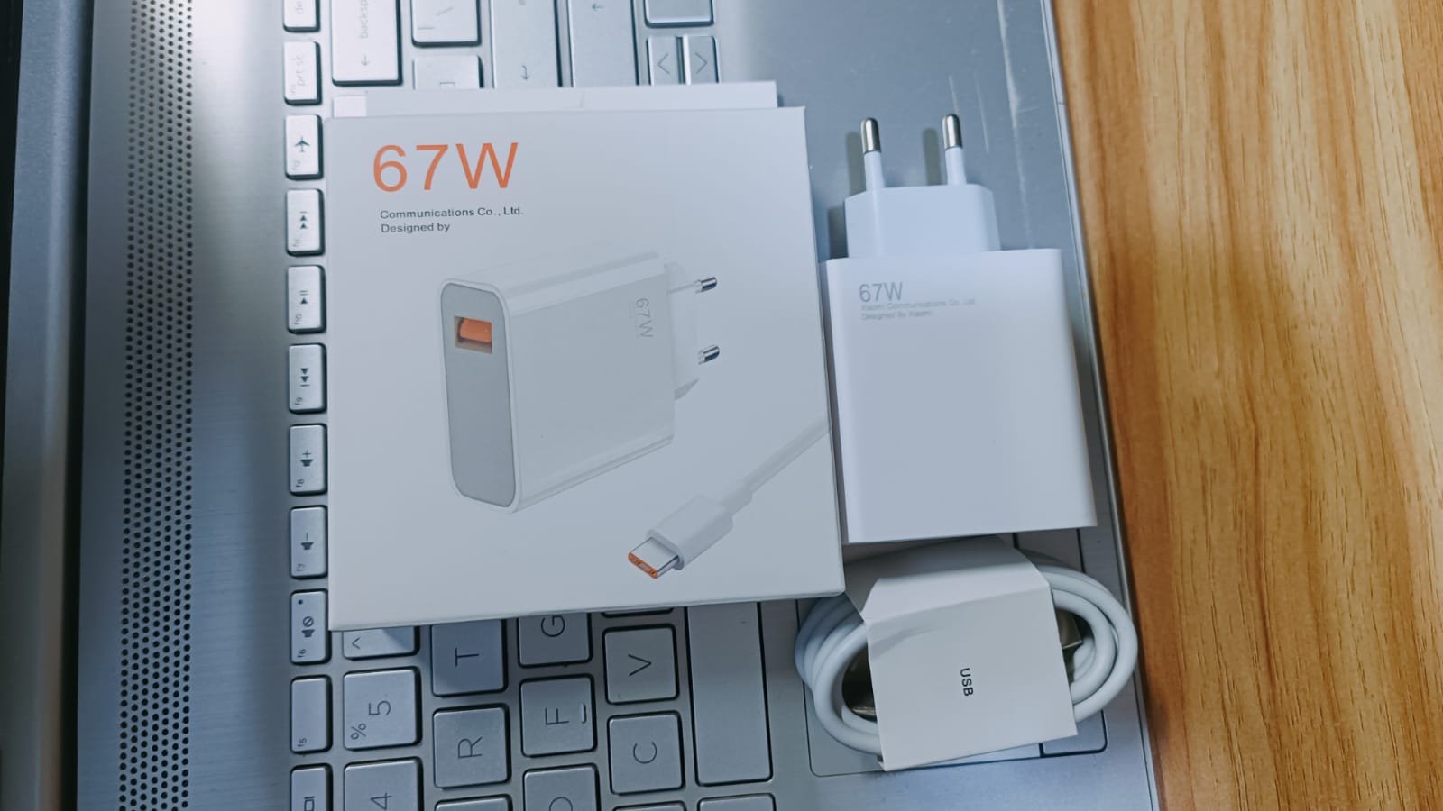 Picture of Xiaomi 67W GaN Charger with USB-C Cable