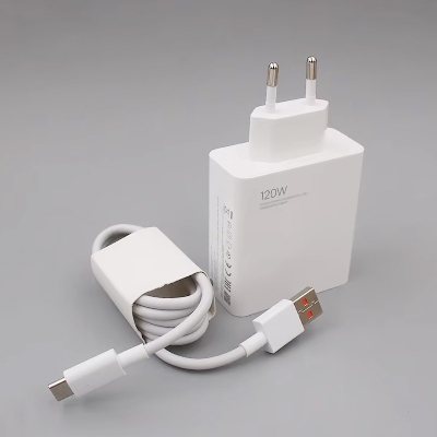 Picture of Xiaomi 120W Fast Charger with Type C Cable Compatible with Mi 10 11 Ultra Redmi Note and Laptops