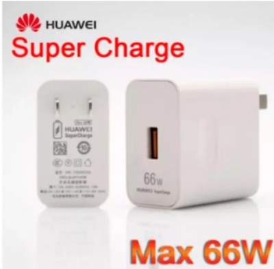 Picture of 66W Fast Charging USB Wall Charger Power Adapter for Huawei Mate 40 P40 Pro Nova 8 SE - CN Plug