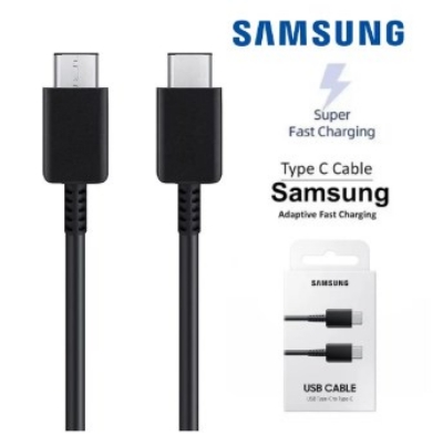 Picture of Samsung Orginal Super Fast Charging Type C to Type C  Cable.