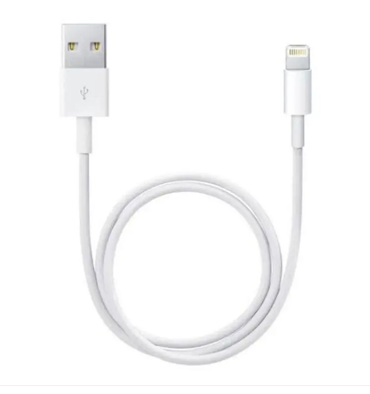 Picture of Orginal Apple USB Charging Cable for iPhone 6, 7, 8: A Trusted and Reliable Accessory for Fast and Convenient Charging