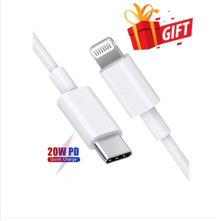 Picture of Orginal Apple USB-C Charging Cable for iPhone 12, 12pro, 12 pro max, to 14 pro max: A Trusted and Reliable Accessory for Fast and Convenient Charging